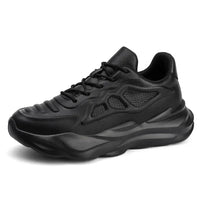 Paul | Höhensteigernde Sneaker - Schwarz +8CM