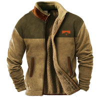 Savrani™ | Herren Fleecejacke - Khaki