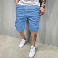 Jason | Cargo Shorts für Herren - Blau