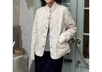 Damen Übergangsjacke mit Steppdesign Nord Taschen - Beige