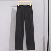 Damen Performance-Trainingsjacke mit Stehkragen und Daumenloch Nord Taschen - Dunkelgraue Hose
