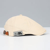 Vintage-Basecap mit Taschen - Beige