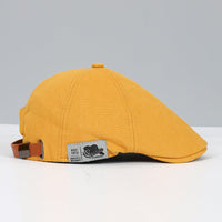 Vintage-Basecap mit Taschen - Gelb