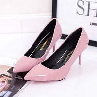 Damen elegante Stiletto-Pumps mit spitzem Zehenbereich und hochwertiger Veloursoberfläche Nord Taschen - Lila