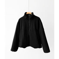 Damen Übergangsjacke mit hohem Kragen Nord Taschen - Schwarz