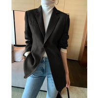 DamenEleganter und bequemer Blazer Nord Taschen - Schwarz