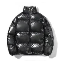 Greta | Gefütterte Thermo Steppjacke - Schwarz mit Stehkragen