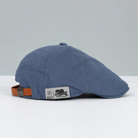 Vintage-Basecap mit Taschen - Blau