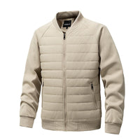 Herren Übergangsjacke mit Taschen - Khaki