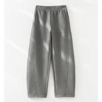 Damen Kurze Kapuzen-Sweatjacke mit Zwei-Wege-Reißverschluss und Kängurutaschen Nord Taschen - Hose Dunkelstahlgrau