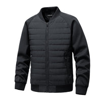 Herren Übergangsjacke mit Taschen - Schwarz