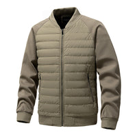 Herren Übergangsjacke mit Taschen - Olivgrün