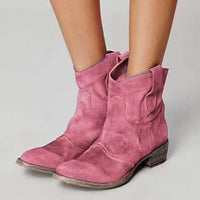 Sugeira – Stiefeletten Aus Wildleder - Rosa