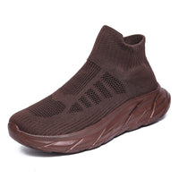 Damen High-Performance Socken Sneaker - Braun