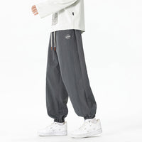 Herren Weitgeschnittene Outdoor-Hose - Dunkelgrau