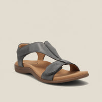 Orthopädische Damen Sandalen Weicher Sohle Sommer - Grau