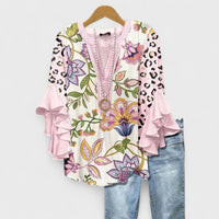 Lea | Damen Schleifen Bluse – Bluse mit Schleife Feminin Sommer 2026 - Rosa