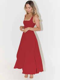 Grace | Elegantes Sommerkleid - Rot