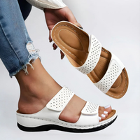 Lynn | Elegante orthopädische Sandale für Damen - Weiß