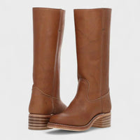 Stefanie | Damen Klassische Orthopädische Stiefel - Braun