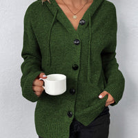 CARA – Luxuriöse Strickjacke für Damen - Grün