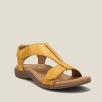 Orthopädische Damen Sandalen Weicher Sohle Sommer - Gelb