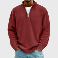 Felix | Stylisher Pullover Herren elegant & lässig - Rot