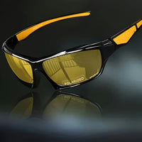 Polarisierte Sport Sonnenbrille UV Schutz Outdoor Aktivitäten - Gelb