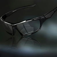 Polarisierte Sport Sonnenbrille UV Schutz Outdoor Aktivitäten - Schwarz