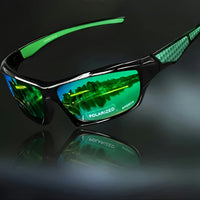 Polarisierte Sport Sonnenbrille UV Schutz Outdoor Aktivitäten - Grün