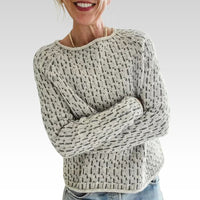 Helena | Kuscheliger Zeitloser Pullover - Grau
