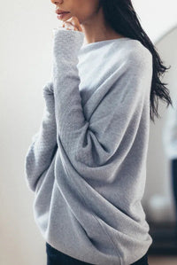 Sophia | Weicher Vielseitiger Pullover - Grau