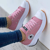 Doreen | Orthopädische Trend Sneaker - Rosa