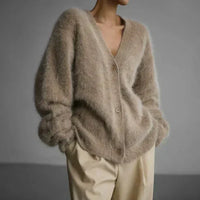 Großer Pullover Aus Kaschmir - Beige