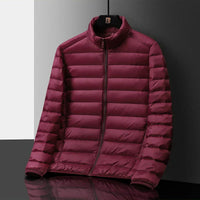 Markus | Gesteppte Jacke Herren modern & lässig - Rot