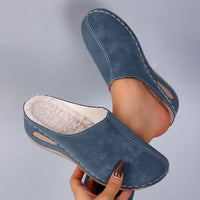 Rosie | Damen Orthopädische Hausschuhe - Blau