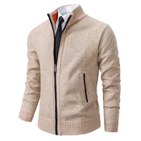 Anton | Eleganter Premium-Cardigan - Beige