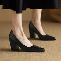 Beata | Damen Elegante Komfort-Pumps – Elegante Stützende Absatzschuhe - Black