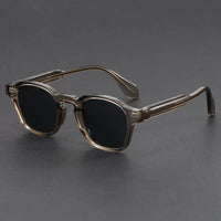Tara | Vintage-Sonnenbrille mit kräftigem Rahmen - Grau