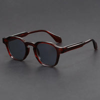 Tara | Vintage-Sonnenbrille mit kräftigem Rahmen - Rot