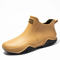 Herren Regenstiefel mit rutschfester Sohle - Khaki