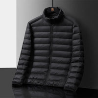 Markus | Gesteppte Jacke Herren modern & lässig - Schwarz