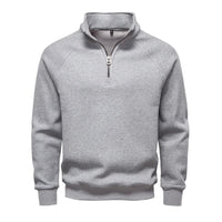 Tim | Eleganter Herrenpullover für kalte Tage - Grau