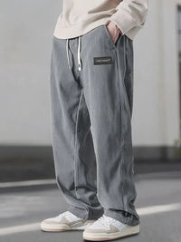 Anton | Locker geschnittene Cordhose Herren lässig - GrijsGrau