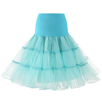 Freja - Tüll-Unterrock im Vintage-Stil für Damen - Mint
