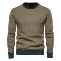 Steinmann | Herrenpullover mit Rautenmuster - Grün