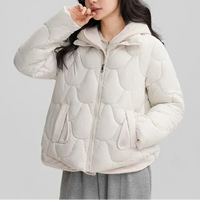 FrostHaven™ Steppjacke Mit Kuscheliger Kapuze - Beige
