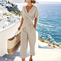 Jaimy | Elegantes Zweiteiler-Set - Apricot