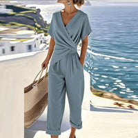 Colleen™ - Elegantes Zweiteiler-Set - Blau