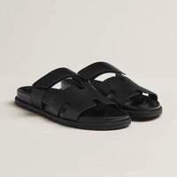 Damen Sandalen Klettverschluss Moderne Sohle - Schwarz